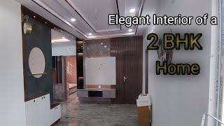 2bhk home interior design 🏠 homedecor interior design shineinteriordesign [upl. by Dnalram677]