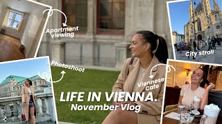 Life in Vienna⎥Apartment Hunting⎥November Vlog 🤍 [upl. by Ahsyak]