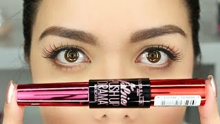 MAYBELLINE THE FALSIES PUSH UP MASCARA  ¿PASÓ LA PRUEBA 🔥  MARIEBELLE [upl. by Addiel]