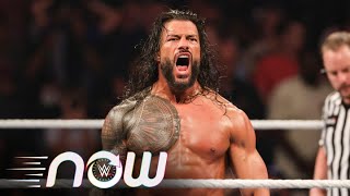 Roman Reigns sounds off after a rollercoaster Bad Blood WWE Now Oct 11 2024 [upl. by Iey]