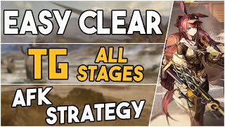 All TG Stages  Challenge Mode  AFK Easy Strategy 【Arknights】 [upl. by Allimak799]