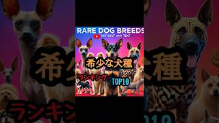 希少な犬種TOP10 [upl. by Suruat221]