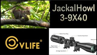 Cvlife JackalHowl 3x9 Scope ReviewSquirrel Hunt [upl. by Chelsie]