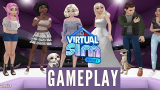 👍 Virtual Sim Story Dream Life 😘 Gameplay Español 🐕 [upl. by Airyk]