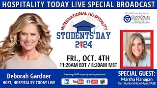 Hospitality Today Live presents IHSD24 Marsha Flanagan [upl. by Lateehs186]