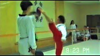 USA TAEKWONDO 1992 HYON LEE  ANDRE LIMA  CLAY BARBER  TEAM LOS ANGELES [upl. by Albright]