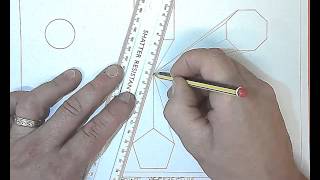 6 shapes drawn in 1 point perspective [upl. by Damicke]