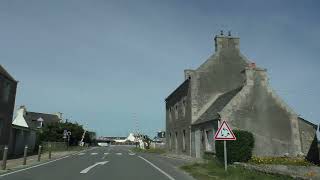 Driving On The D769 Between 29250 Saint Pol de Léon amp 29680 Roscoff Finistère Brittany France [upl. by Fabrianna857]