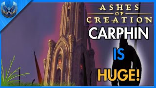 Carphin is MASSIVE  Day 2 Ashes of Creation Alpha 2 [upl. by Todhunter]