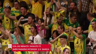 RESUMEN  Jaén Paraíso Interior 25 Barça Futsal [upl. by Mirielle]