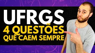 Vestibular da UFRGS  4 questões que SEMPRE CAEM em Matemática [upl. by Hannaoj608]