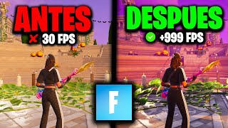 La MEJOR GUIA de OPTIMIZACION para FORTNITE C5S4 ✅ Aumenta FPS [upl. by Ahsika]