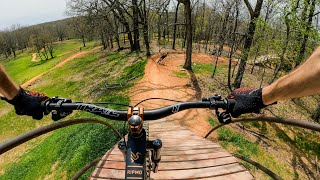 I need some trail therapy  Mountain Biking Bentonville Arkansas [upl. by Combes]