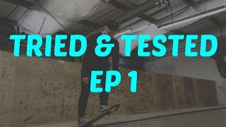 TRIED amp TESTED EP1  ENUFF DECADE UNDERCARRIAGE SET HANDS ON TEST at SkateHut [upl. by Lateh]