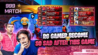 999 🌟 Most Intense Match 😳 RG Gamer Become Extreme Angry 😝🤣 [upl. by Gardol]