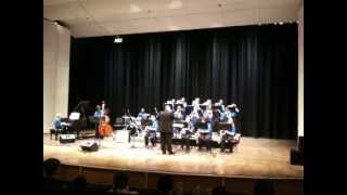 Sherwood Middle Academic Magnet Jazz Band performing quotMinor Madnessquot [upl. by Aleira]