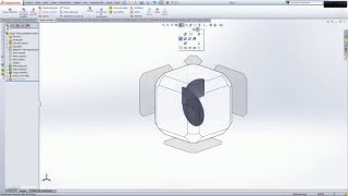 SolidWorks  Caracol para corte [upl. by Fitzger]