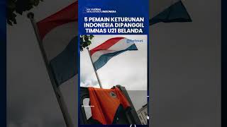 5 Pemain Keturunan Indonesia DIPANGGIL TIMNAS U21 BELANDA di Kualifikasi Piala Eropa 2025 pssi [upl. by Terr]