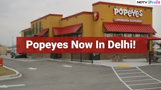 Jubilant FoodWorks Launches Popeyes In Delhi  NDTV Profit [upl. by Imhsar771]