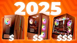 3 PRESUPUESTOS de PC GAMER para 2025 [upl. by Aztilay696]