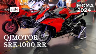 QJMOTOR SRK 1000 RR  LIVE da EICMA 2024 [upl. by Marcus]