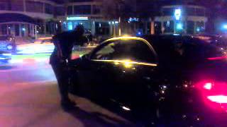 Mercedes C63 AMG HARD REV  Acceleration  TANGIERMOROCCO [upl. by Kiah]