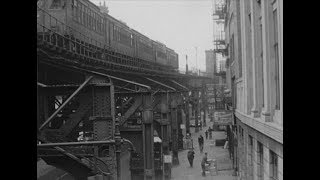 NYC Third Ave El 1955 Ben Calvo Reel 2 [upl. by Noved]