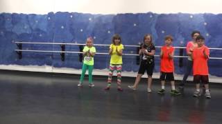 Cha Cha slide Zumba for kids Zumbatomic [upl. by Elyc]