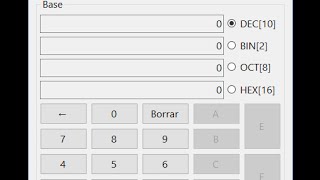 Convertidor Decimal Binario Octal y Hexadecimal en C [upl. by Yeca]