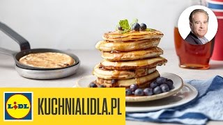 🇺🇸🍴 Amerykańskie pancakes  prawdziwe  John James  przepisy Kuchni Lidla [upl. by Lagiba]