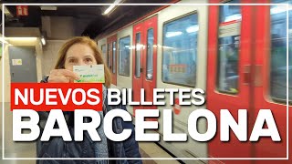 ❇️ Tmobilitat los NUEVOS billetes del transporte en BARCELONA  239 [upl. by Azilem216]