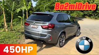 2016 BMW X5 F15 50i driving and accelerating countryside [upl. by Ycrem]