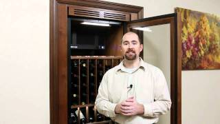 Closet Wine Cabinet  Vinotheque Wine Cellar [upl. by Dillie]