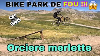 ⚠️ LA PLUS GROSSE PISTE ROUGE ⚠️ BIKE PARK ORCIERE MERLETTE  LA GARDETTE [upl. by Nawor996]