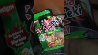 Nissin Geki Hot amp Spicy Korean Veg Noodles  Instant Korean Noodles  Nissin Korean Noodles [upl. by Margaretta]