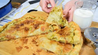 Posle ove pite zaboravice te na burek bolja ne postoji  moji je obozavaju Homemade Leeks Pie [upl. by Aggie]