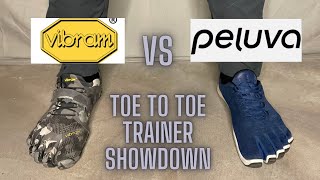 Toe to Toe Peluva Strand vs Vibram VTrain 20 [upl. by Pergrim985]