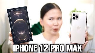 iPHONE 12 PRO MAX GOLD IS IT WORTH THE HYPE [upl. by Gar]