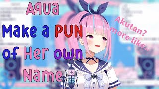 Aqua Make a Pun from Her Own Name [upl. by Anayra400]