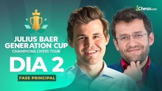 Julius Baer Generation Cup  CCT 2024  Carlsen Firouzja Erigaisi MVL e muito mais DIA 2 [upl. by Aremat]