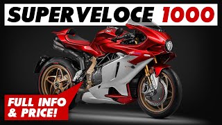 MV Agusta Superveloce 1000 Serie Oro Everything You Need To Know [upl. by Kreiker]