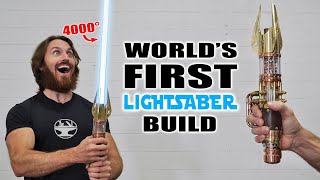 4000° PLASMA PROTOLIGHTSABER BUILD RETRACTABLE BLADE [upl. by Oriane133]