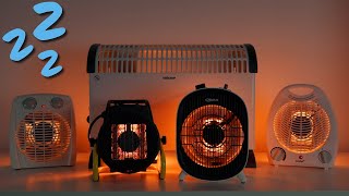 Five heater fan sounds for fast and deep sleep 😴  Dark Screen [upl. by Euqenimod]