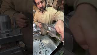 Brass Bush Cutting in Pieces youtubeshorts machine machiningprocess shortvideo [upl. by Ayeki]