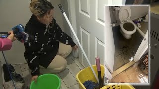 NYC Basements Flooded With Sewage Water During Weekend Washout  NBC New York [upl. by Josy]