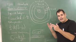 FysikB eksamen atomfysik og Bohr [upl. by Remde]