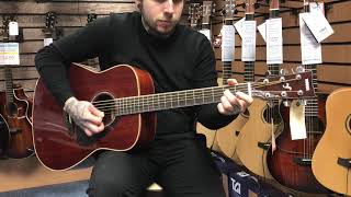 Yamaha FG850 Review With Andy  Rimmers Music [upl. by Ayenet]