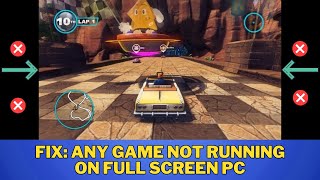 FIX FULLSCREEN 2024 How to play OLD PC games in full screen mode in windows 1087 [upl. by Asnerek727]