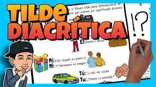 📚 La TILDE DIACRÍTICA para NIÑOS de PRIMARIA [upl. by Kaltman23]