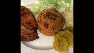 Plate This Puerto Rican Dinner With Me Arroz Con Gandules Chicken Potato Salad Tostones Con Ajo [upl. by Brinna607]